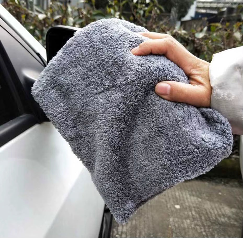 SEAMETAL Microfiber Auto Wash Towel Super Absorbency Car Cleaning Drying Towel Multifunctional Cloths for Car Wash Accessories